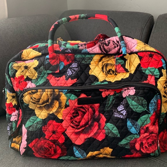 vera bradley havana rose weekender